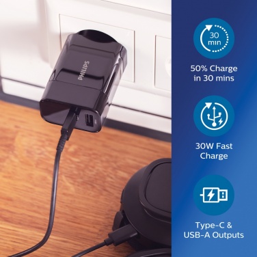 Logotrade business gifts photo of: Philips ultra fast PD wall charger