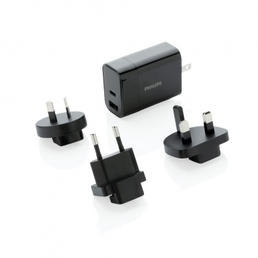Logo trade corporate gifts picture of: Philips ultra fast PD travel charger