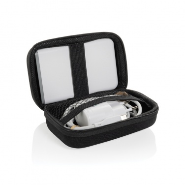 Logo trade business gift photo of: Surge RCS recyled PET 20W type C 3 pcs charging set