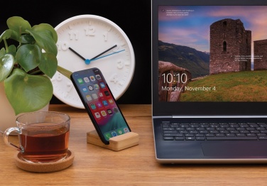 Logotrade corporate gift picture of: Bamboo phone stand XD