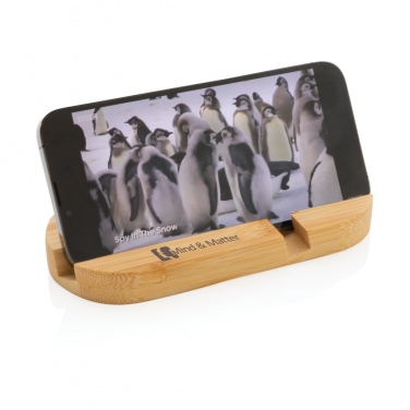 Logotrade promotional giveaways photo of: Bamboo tablet and phone holder
