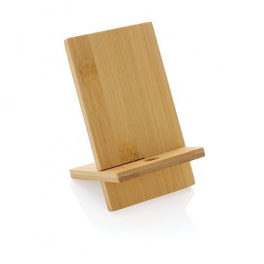 Logotrade promotional gift image of: Bamboo phone stand in kraft box