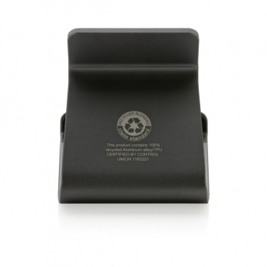 Logotrade promotional product picture of: Terra RCS recycled aluminium tablet & phone stand
