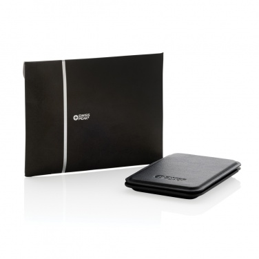 Logotrade promotional gifts photo of: Magstand RCS recycled PU magnetic phone wallet with stand