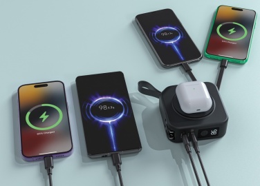 Logotrade promotional giveaway picture of: Urban Vitamin Saratoga 5 in 1 universal charger