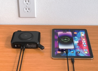 Logo trade business gift photo of: Urban Vitamin Oxnard 5 in 1 65W universal charger