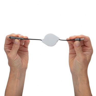 Logo trade promotional gifts image of: 3-in-1 retractable cable