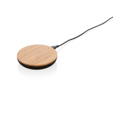 Logotrade promotional items photo of: Bamboo X 5W wireless charger