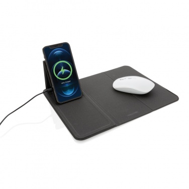 Logo trade promotional merchandise picture of: Artic Magnetic 10W wireless charging phonestand