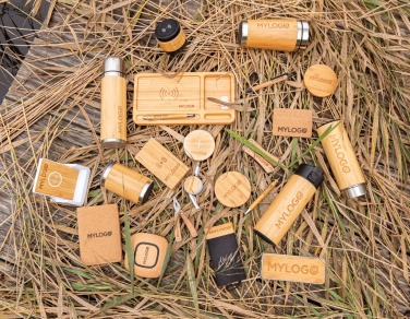 Logo trade business gifts image of: Ontario  RCS recycled plastic 10W stand