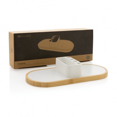 Logo trade advertising products image of: Ontario RCS rplastic 10W dual wireless