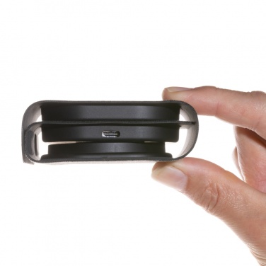 Logotrade promotional product picture of: Swiss Peak RCS rplastic 3-in-1 wireless 15W travel charger