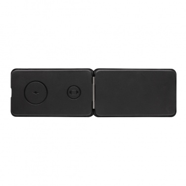 Logo trade promotional merchandise photo of: Swiss Peak RCS rPU 15W  3-in-1 magnetic wireless charger