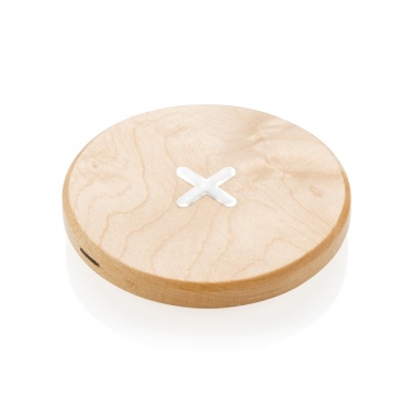 Logotrade advertising products photo of: 5W wood wireless charger