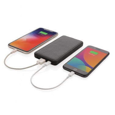 Logotrade corporate gift image of: Tusca 10.000 mAh PU powerbank