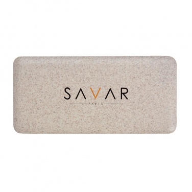 Logotrade promotional product image of: 10.000 mah wheat straw powerbank