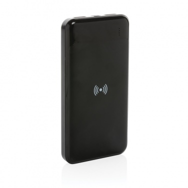 Logotrade promotional merchandise picture of: RCS standard recycled plastic wireless powerbank