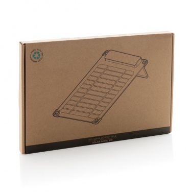 Logotrade promotional item image of: Solarpulse rplastic portable solar panel 5W