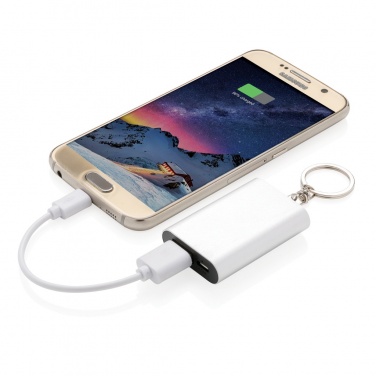 Logo trade promotional products picture of: 1.000 mAh keychain powerbank