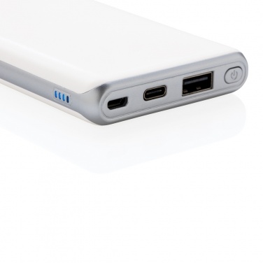 Logotrade promotional giveaway image of: Ultra fast 10.000 mAh powerbank with PD