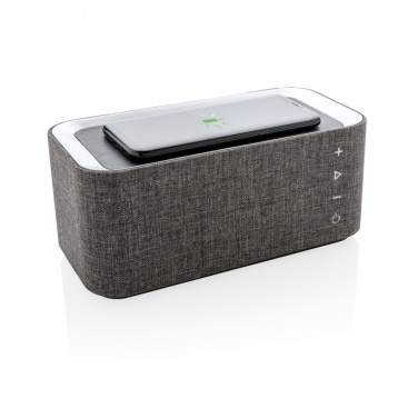 Logotrade promotional merchandise picture of: Vogue wireless charging speaker