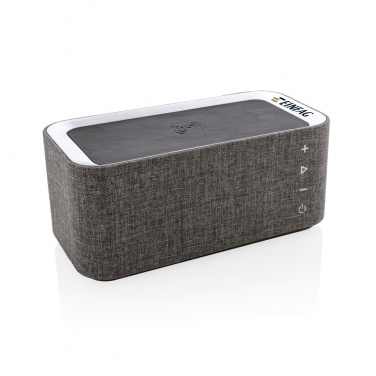 Logotrade corporate gift image of: Vogue wireless charging speaker
