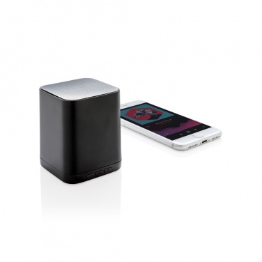 Logo trade promotional gifts image of: Light up logo wireless speaker