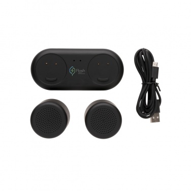 Logotrade promotional gift image of: Double induction charging speaker