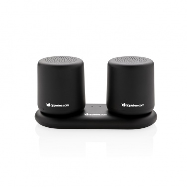 Logotrade promotional giveaway image of: Double induction charging speaker