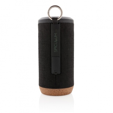 Logo trade promotional products picture of: Baia 10W wireless speaker, cork