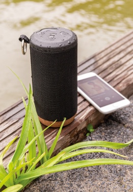 Logo trade promotional giveaways image of: Baia 10W wireless speaker, cork