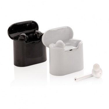 Logotrade promotional merchandise photo of: Liberty wireless earbuds in charging case
