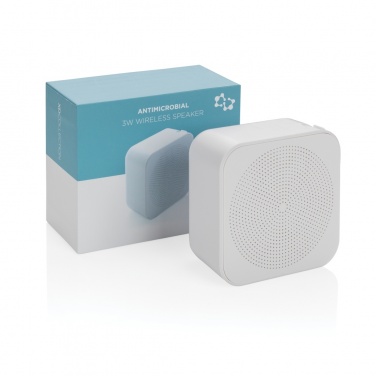 Logotrade advertising products photo of: 3W antimicrobial wireless speaker