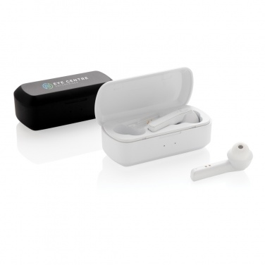Logotrade advertising products photo of: Free Flow TWS earbuds in charging case