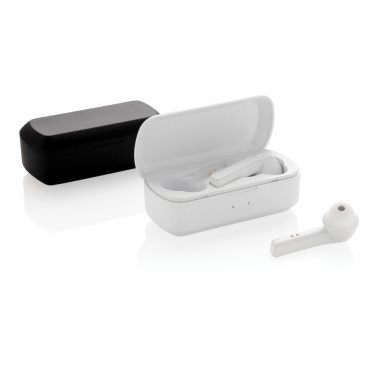 Logotrade advertising product picture of: Free Flow TWS earbuds in charging case