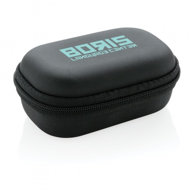 Logo trade promotional giveaways image of: TWS sport earbuds in charging case