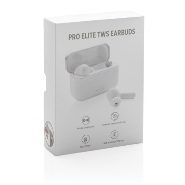 Logo trade advertising products picture of: Pro Elite TWS earbuds