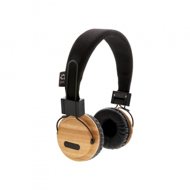 Logotrade promotional merchandise picture of: Bamboo wireless headphone