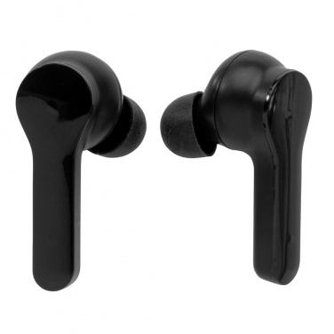 Logotrade corporate gift picture of: Light up logo TWS earbuds in charging case