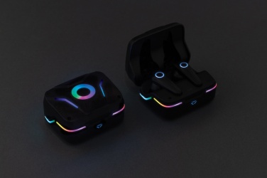 Logo trade promotional items picture of: RGB gaming earbuds with ENC