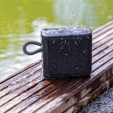 Logo trade business gifts image of: Splash IPX6 3W speaker