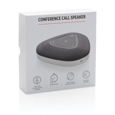 Logo trade promotional products image of: Conference call speaker