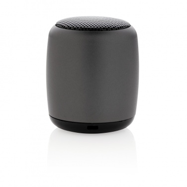 Logo trade promotional product photo of: Mini aluminium wireless speaker