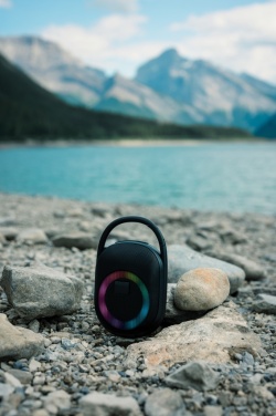 Logo trade promotional gifts picture of: RCS recycled plastic Lightboom 5W Clip speaker