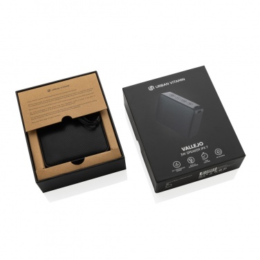 Logo trade promotional products image of: Urban Vitamin Vallejo RCS rplastic 3W speaker IPX 7