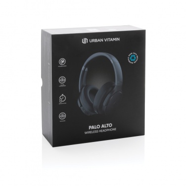 Logotrade promotional giveaway image of: Urban Vitamin Palo Alto RCS rplastic headphone