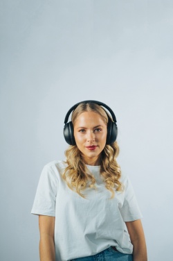 Logotrade promotional merchandise photo of: Urban Vitamin Cupertino RCS rplastic ANC headphone