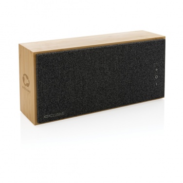 Logotrade promotional product image of: Wynn 20W bamboo wireless speaker