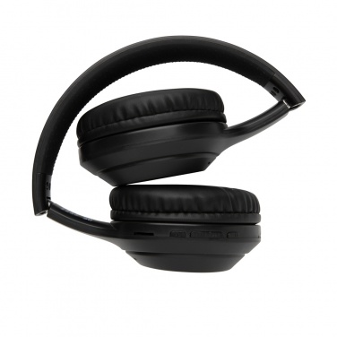 Logo trade advertising products picture of: RCS standard recycled plastic headphone