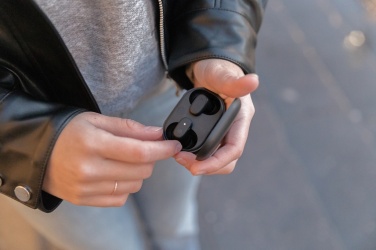 Logotrade corporate gift image of: Urban Vitamin Gilroy hybrid ANC and ENC earbuds